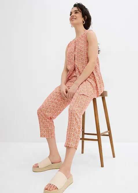 Pantaloni alla turca in viscosa, bonprix