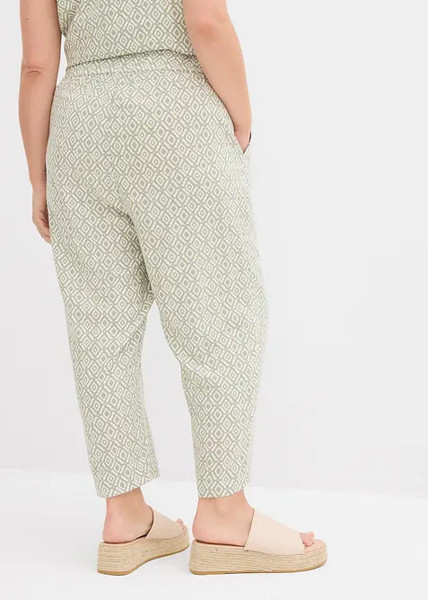 Pantaloni alla turca in viscosa, bonprix