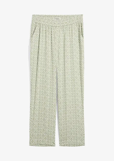 Pantaloni alla turca in viscosa, bonprix