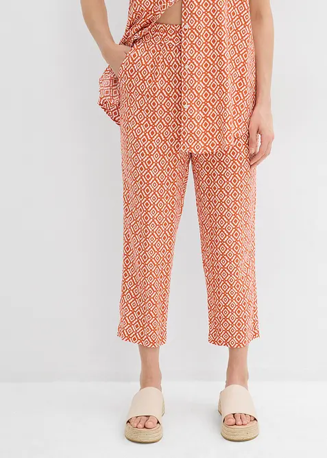 Pantaloni alla turca in viscosa, bonprix