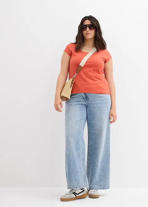 T-shirt con puro cotone biologico, bonprix