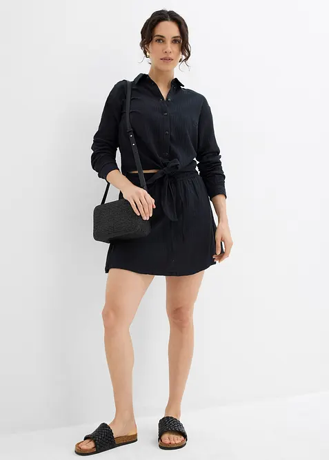 Gonna pantalone in mussola, bonprix