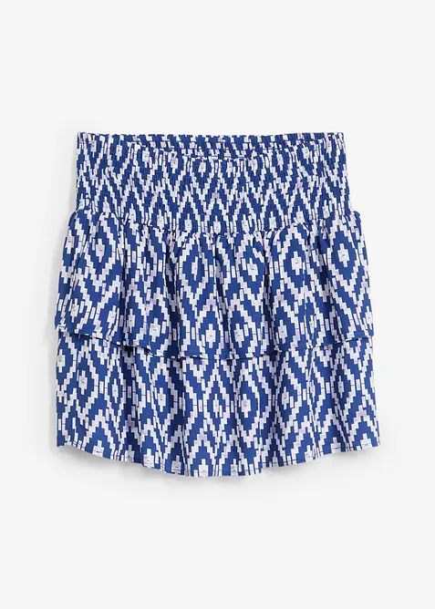 Minigonna in viscosa fluente, bonprix