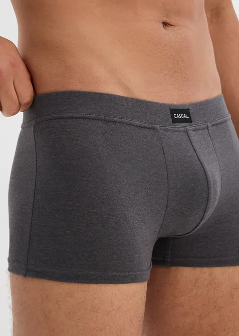 Boxer aderenti con cotone (pacco da 3), bonprix