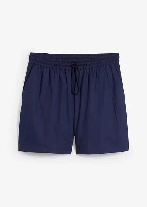 Shorts con elastico in vita in puro cotone, bonprix