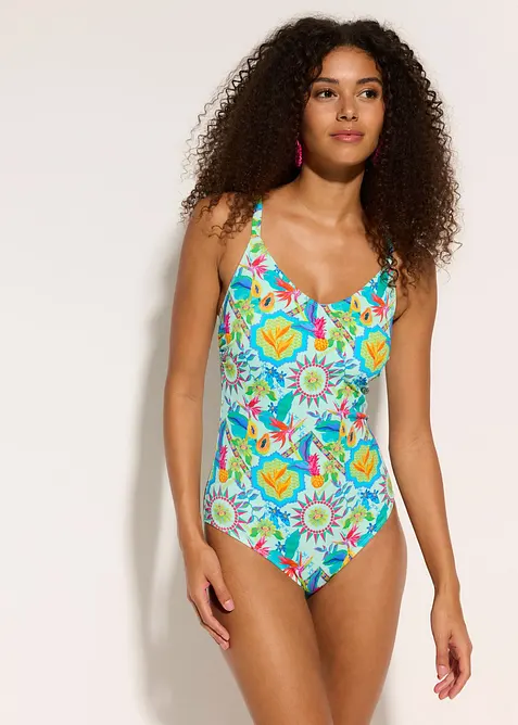 Costume intero con scollatura a V, bonprix