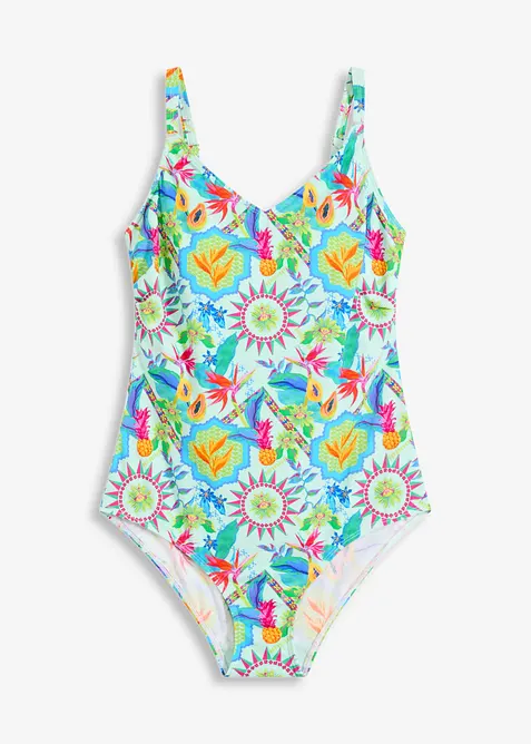 Costume intero con scollatura a V, bonprix