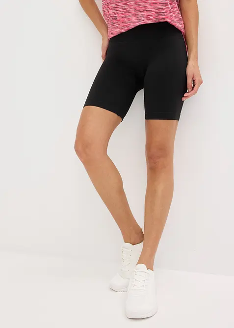 Pantaloncini scrunch senza cuciture, bonprix