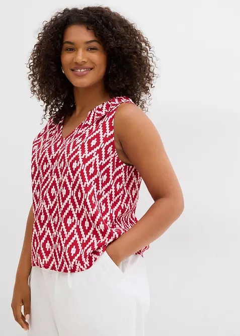 Top in viscosa fluente, bonprix