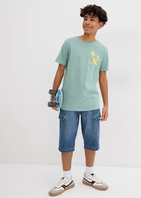 T-shirt in puro cotone, bonprix