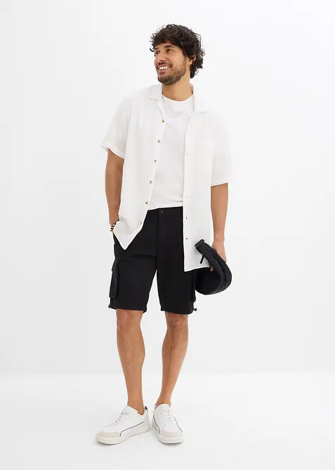 Bermuda cargo con cinta comoda, regular fit, bonprix