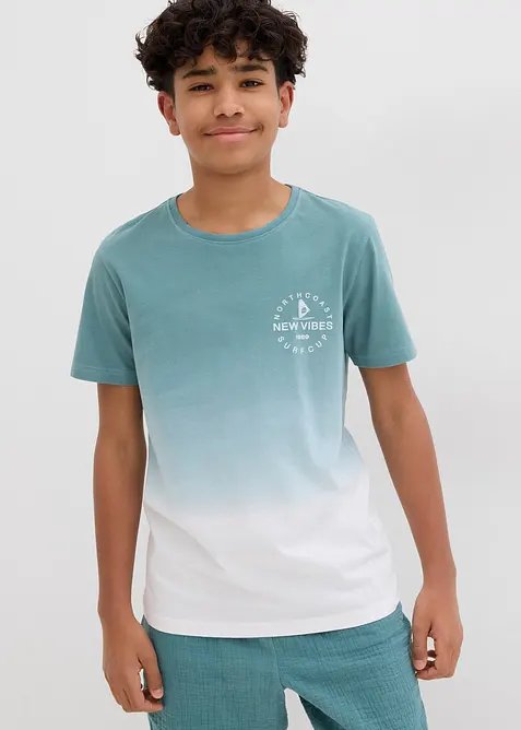 T-shirt in puro cotone, bonprix