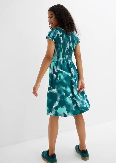 Abito in jersey di cotone biologico elasticizzato, bonprix