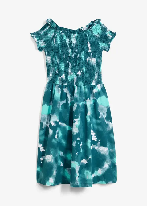 Abito in jersey di cotone biologico elasticizzato, bonprix