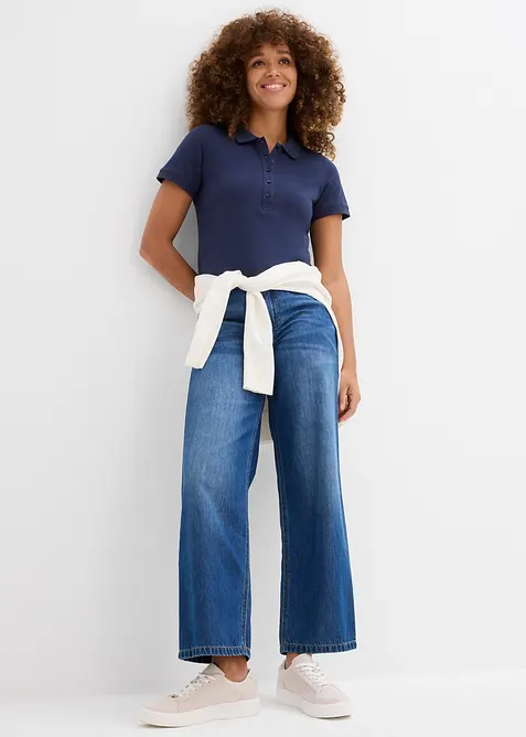 Polo in piquet di puro cotone biologico, bonprix