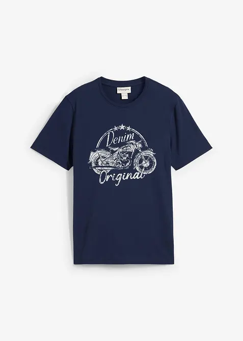 T-shirt in puro cotone, bonprix