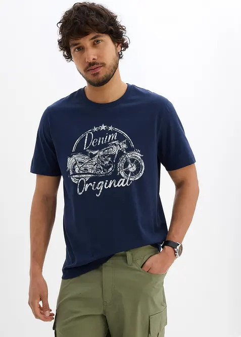 T-shirt in puro cotone, bonprix