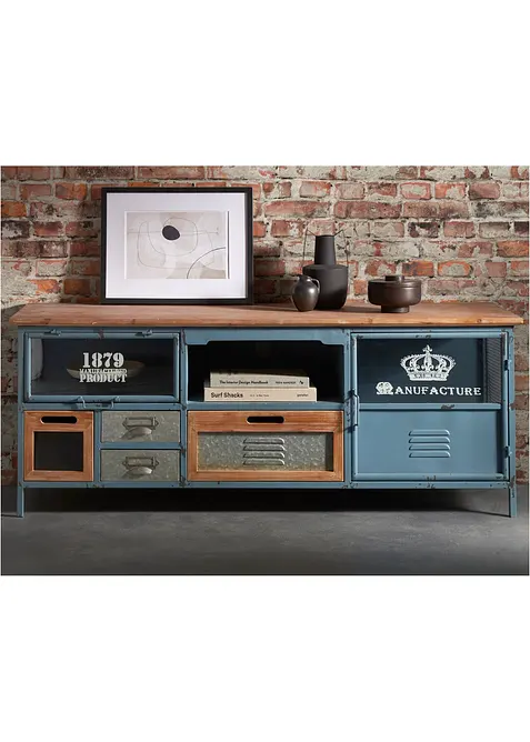 Mobile basso in stile industriale, bonprix