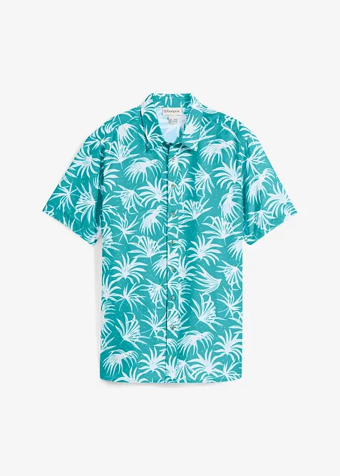 Camicia a maniche corte in viscosa, bonprix