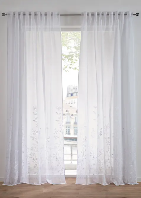 Tenda trasparente con poliestere riciclato (pacco da1), bonprix