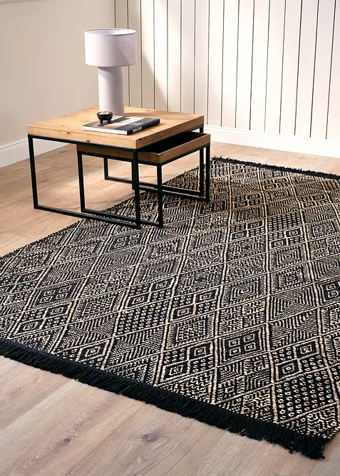 Tappeto kilim con frange, bonprix