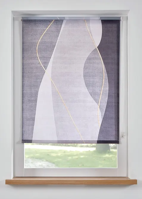 Tenda a rullo filtrante con motivo grafico, bonprix