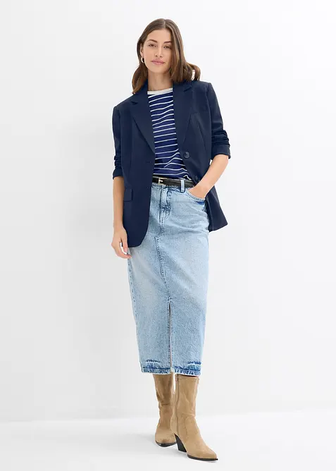 T-shirt in puro cotone biologico pesante, bonprix