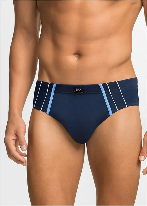 Slip alto con morbido cotone (pacco da 5), bonprix