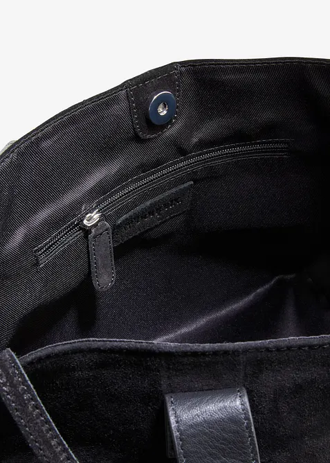 Borsa a mano in pelle, bonprix