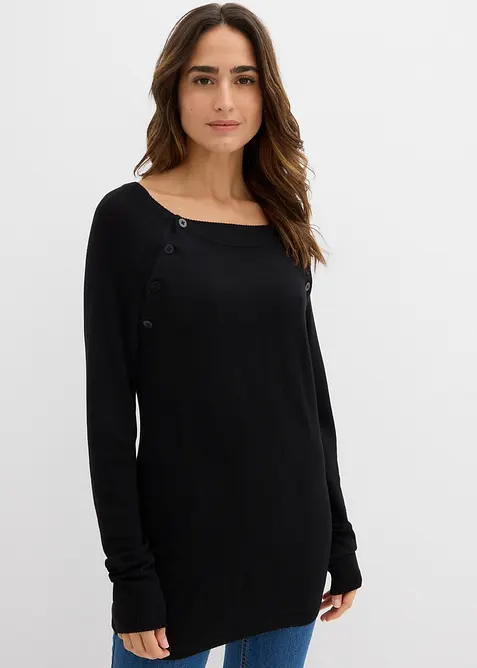 Maglione pr&eacute;maman / da allattamento 2 in 1 in filato fine, bonprix