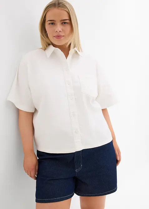 Camicia di jeans oversize, bonprix