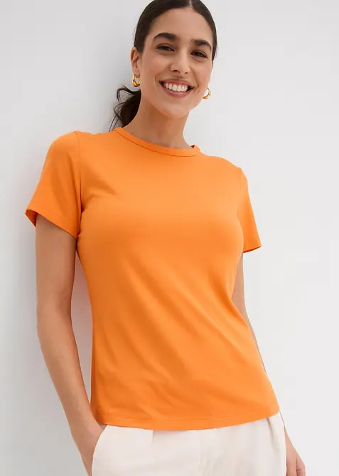 T-shirt in viscosa fluente, bonprix