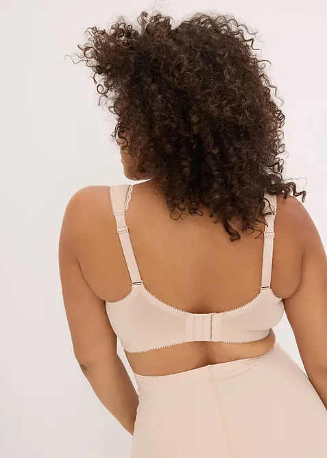 Reggiseno t-shirt minimizer senza ferretto con cotone biologico (pacco da 2), bonprix