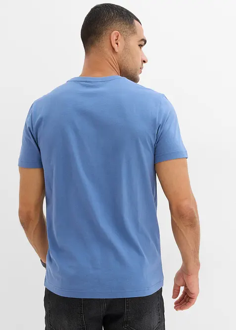 T-shirt in puro cotone biologico, slim fit, bonprix