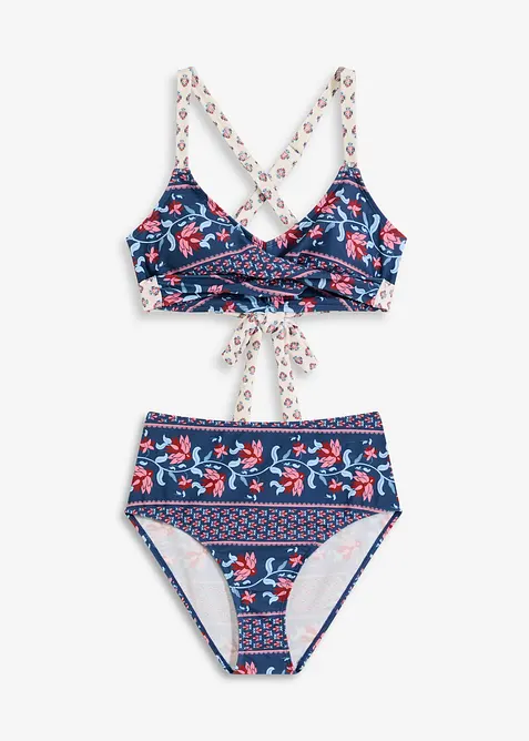 Bikini con effetto incrociato (set 2 pezzi), bonprix
