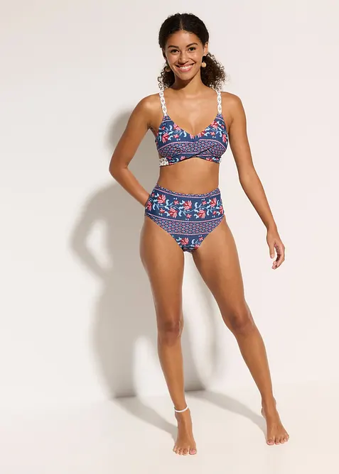 Bikini con effetto incrociato (set 2 pezzi), bonprix