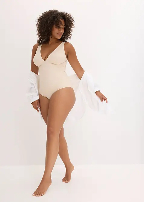 Body con effetto modellante leggero, bonprix