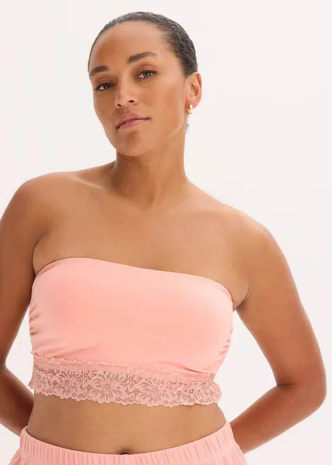 Reggiseno a fascia con cotone biologico (pacco da 2), bonprix