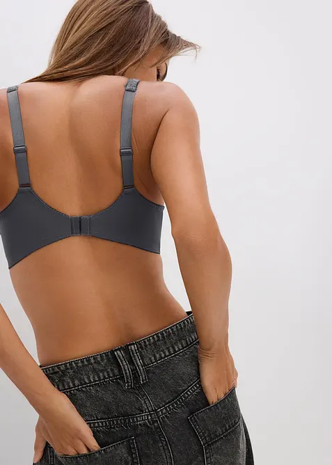 Reggiseno con coppe preformate e spalline imbottite, bonprix