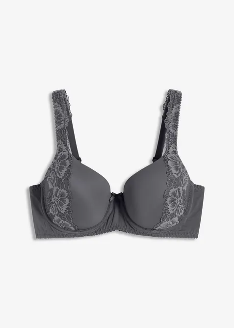Reggiseno con coppe preformate e spalline imbottite, bonprix