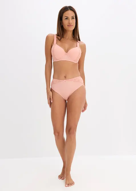 Slip alto con pizzo delicato, bonprix