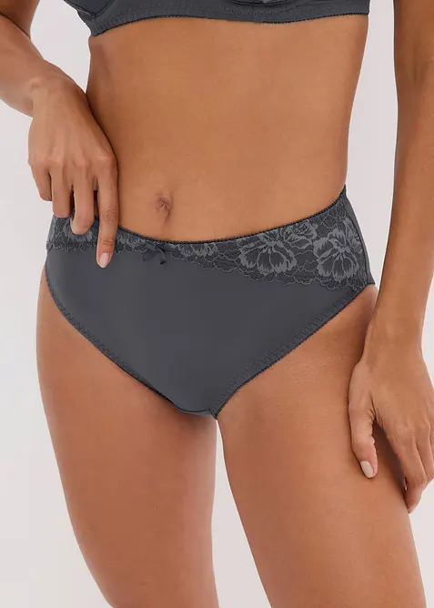 Slip alto con pizzo delicato, bonprix