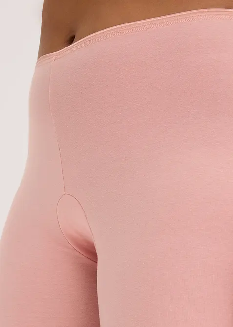 Boxer lunghi aderenti da donna con cotone biologico (pacco da 3), bonprix