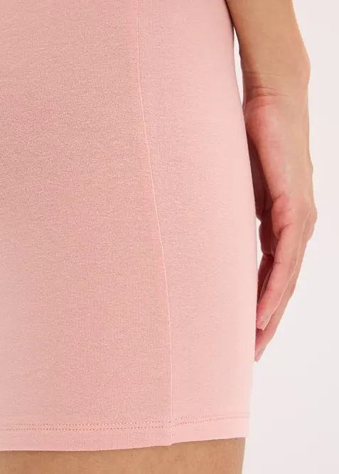 Boxer lunghi aderenti da donna con cotone biologico (pacco da 3), bonprix