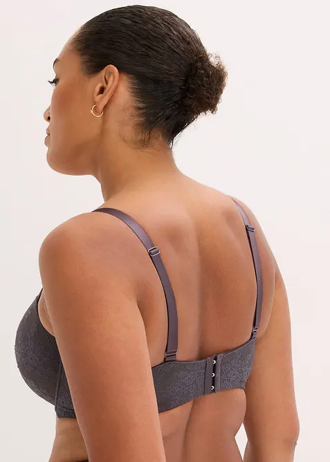 Reggiseno a balconcino con pizzo delicato (pacco da 2), bonprix