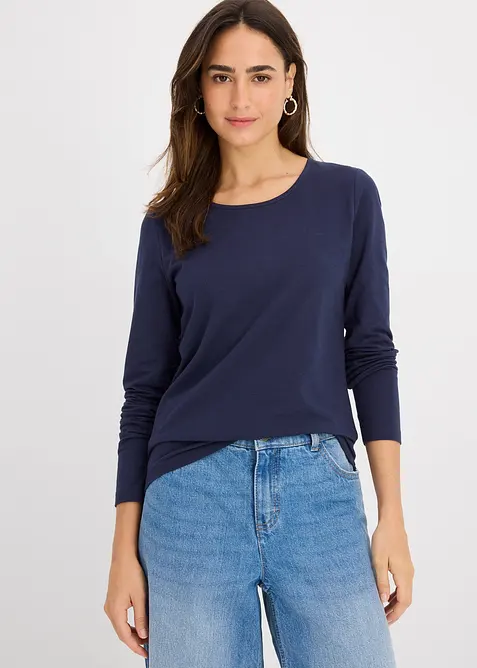 Maglia a maniche lunghe (pacco da 2), bonprix