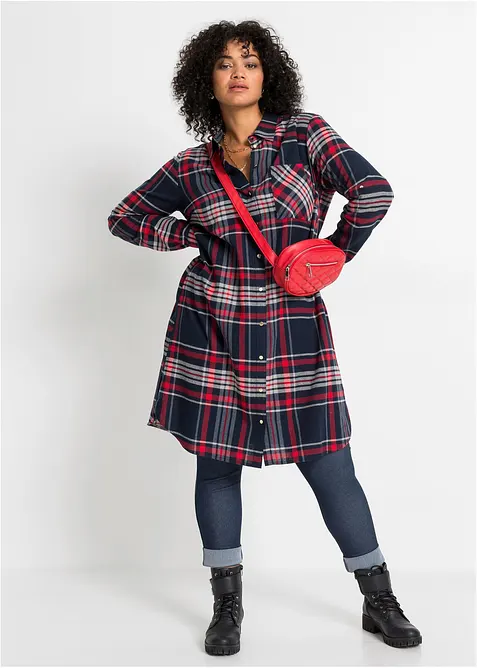 Abito chemisier in puro cotone, bonprix