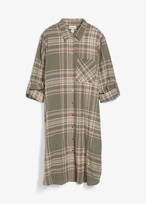 Abito chemisier in puro cotone, bonprix