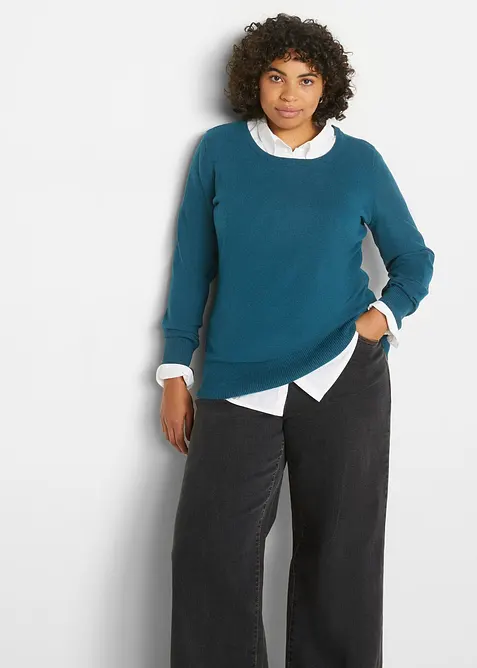 Maglione in filato fine, bonprix