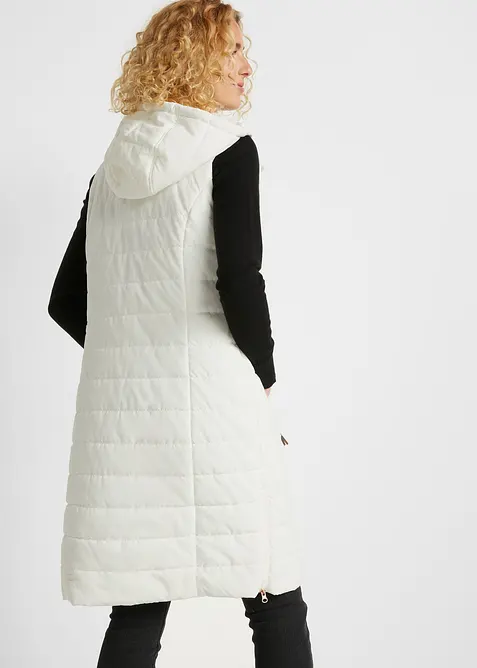 Gilet trapuntato lungo, bonprix